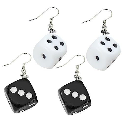 CALLARON 2paare Würfelohrringe Für Damen Aus Harz Geometrische Ohranhänger Leicht Anzuziehen Modischer Schmuck Für Frauen Und Teenager Tolles Geschenk Für Jahrestag Oder Geburtstag von CALLARON