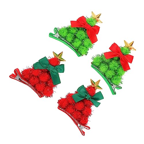 CALLARON 2paare Weihnachts-haarspangen Im Design Eines Kreative Haarklammern Für Festliche Anlässe Für Damen Und Mädchen von CALLARON