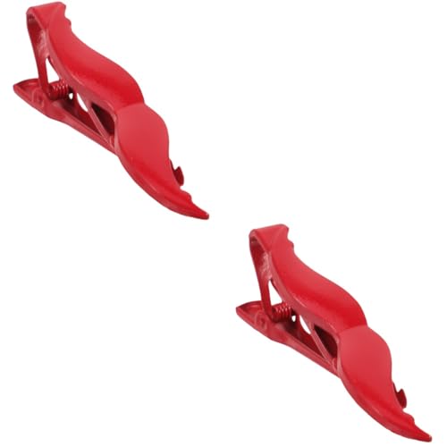 CALLARON 2St Krawattenklammer Taschenbillard Cliprahmen Kleidungsschmuck Nagellackdekoration Verschlüsse Reverskrawatte Krawattennadel dekorativer Krawattenclip Legierung rot CALLARON 2St Krawattenklammer Taschenbillard Cliprahmen Kleidungsschmuck Nagellackdekoration Verschlüsse Reverskrawatte Krawattennadel dekorativer Krawattenclip Legierung rot von CALLARON