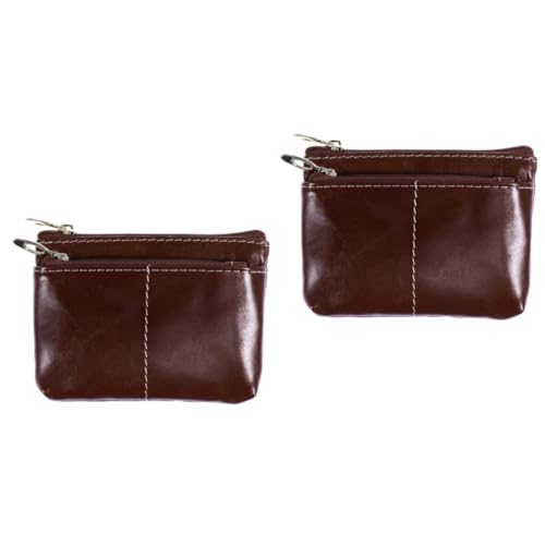 CALLARON Damen-Geldbörse 2St kreditkartenhalter Credit Card Holder weihnachtspresente Weihnachten wichtelgeschenk kollegen Brieftasche Damen Münze Geldbörse Schlüsselbox Fräulein von CALLARON