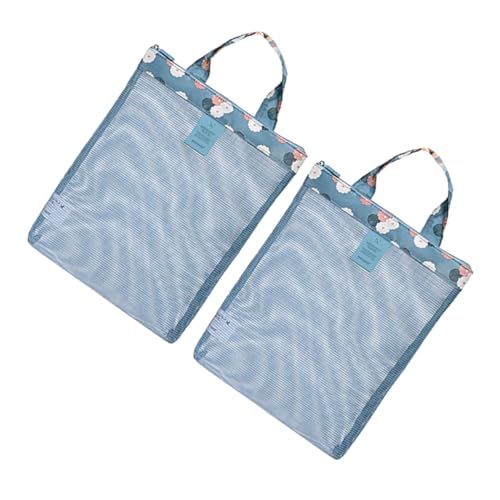 CALLARON Strandtaschen-Set Netz-Strandtasche Große Kapazität Modische Netztasche Für Strandspielzeug Handtücher Gläser von CALLARON