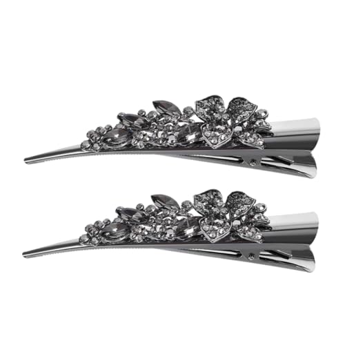 CALLARON 2Stücke Bling Haarspangen Damen Große Krokodilklemmen Mit Blumenmuster Funkelnde Haaraccessoires Für Dickes Lockiges Haar Dekorative Haarspangen CALLARON 2Stücke Bling Haarspangen Damen Große Krokodilklemmen Mit Blumenmuster Funkelnde Haaraccessoires Für Dickes Lockiges Haar Dekorative Haarspangen von CALLARON