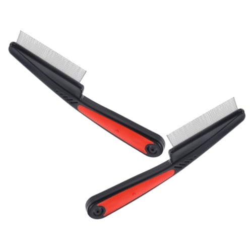 CALLARON 2stücke Schuppenkamm Feinzahnkamm Aus Schuppenbürste Haarkamm Für Damen Herren Und Haustiere Tragbare Kämme Für von CALLARON