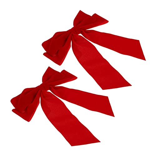 CALLARON 2stücke Große Schleifen Haarklammern Für Damen Kawaii Haarspangen Mit Bändern Für Hochzeiten Und Besondere Anlässe Eleganter Haarschmuck Für Mädchen Und von CALLARON