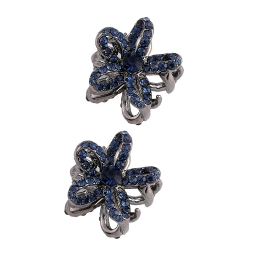 CALLARON 2stücke Mini Haarklammern Set Blumen Haarklammern Für Damen Haaraccessoire Für Feines Und Dickes Haar Rutschfeste Frisuren-clips Für von CALLARON