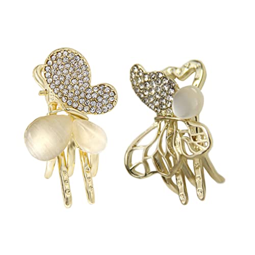 CALLARON 2stücke Opal Schmetterlings-haarclips Kleine Haarklammern Für Und Mädchen Haaraccessoires Für Frisuren Für von CALLARON