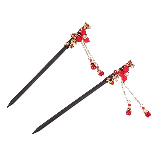 CALLARON 2stücke Retro Damen Haarnadeln Im Chinesischen Stil Mit Zarten Ornamenten Haar Zubehör Für Langlebige Nutzung Und Verschiedene Anlässe von CALLARON