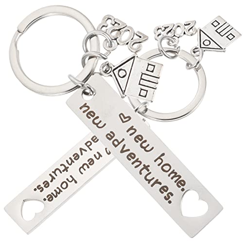 CALLARON 2stücke Personalisierter Schlüsselanhänger Haus Schlüsselanhänger Als Einweihungsanhänger Taschendekoration Zarter Für Neue Hausbesitzer CALLARON 2stücke Personalisierter Schlüsselanhänger Haus Schlüsselanhänger Als Einweihungsanhänger Taschendekoration Zarter Für Neue Hausbesitzer von CALLARON