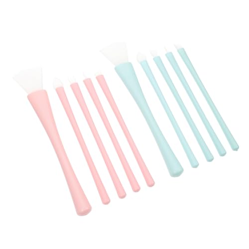 CALLARON 2sätze Make-up-pinsel Eyeliner-applikator Für Schlamm Lippenkonturenstift Pinsel -applikator Kosmetikpinsel Mit Silikonkopf von CALLARON