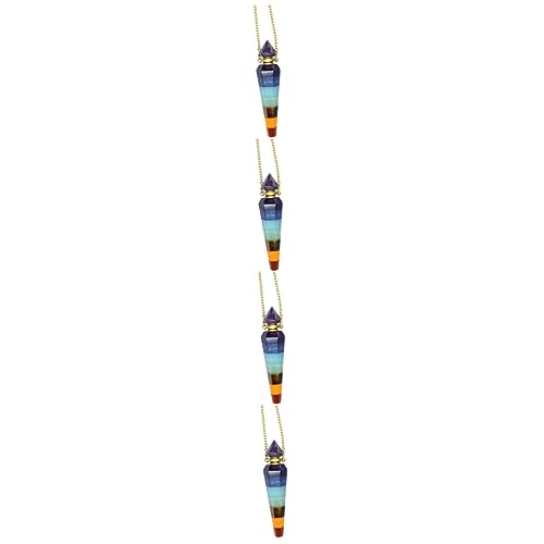 CALLARON 2 Stück Halsketten Mit Ätherischen Ölen Für Frauen Kristall-Choker-Halskette Schmuckhalsketten Halskette Mit Anhänger Für Ätherische Öle Halskette Mit Fläschchen Halskette von CALLARON