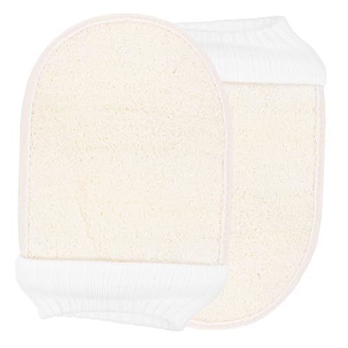 CALLARON 2stücke Exfolierende Badehandschuhe Peeling-handschuhe Zur Entfernung Abgestorbener Haut Loofah-mitts Für Sanfte Körperreinigung Für Männer Und Im Spa-bereich von CALLARON