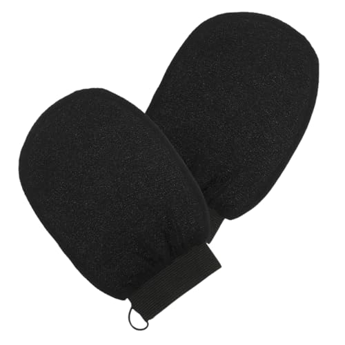CALLARON 2stücke Exfolierende Handtücher Rayon Sanfte Körperpeeling-handschuhe Für Dusche Entfernung Abgestorbener Hautzellen Und Hautpflege von CALLARON