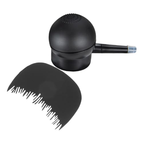 CALLARON 2stücke Haarfaser-spray- Mit Haarkamm Haarverdichtungswerkzeug Für Dünnes Haar Sprühflasche Und Faser-comb Zur Effektiven Haarlinie Und Dichteverstärkung von CALLARON