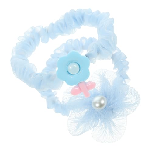 CALLARON 2stücke Süße Haargummis Für Mädchen Elastische Haarbänder Mit Cartoon-design Haarschmuck Für Kleinkinder Pferdeschwanzhalter Für Babyjungen Und Mädchen Haarzubehör Für Festivals Un von CALLARON