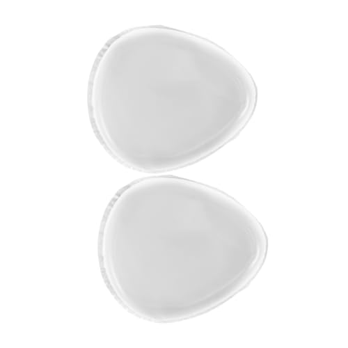 CALLARON 2stücke Silikon-mischschwämme Transparent Für Foundation Blender Kosmetik Beauty-tool Für Frauen Und Mädchen von CALLARON