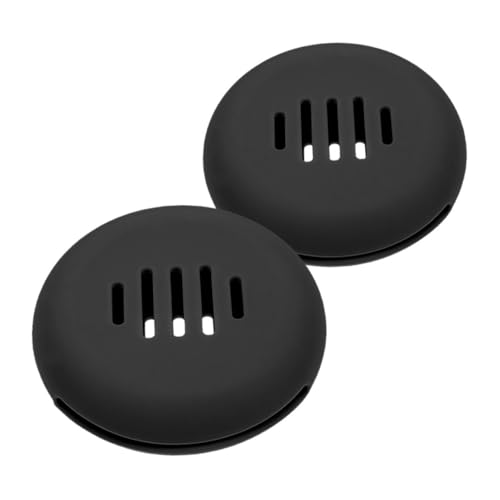 CALLARON 2stücke Silikon-schwammhalter Make-up-schwamm-organizer Bruchsichere Schwammhülle Atmungsaktive Schwammhülle Reise-make-up-halter Silikon-make-up-hülle Schwarz von CALLARON