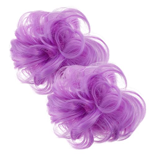 CALLARON 2stücke Wavy Messy Bun Haarteile Lockige Scrunchies Für Damen Synthetische Ponytail Haarverlängerungen Für Alltag Und Partys Leicht Und Einfach Zu Tragen CALLARON 2stücke Wavy Messy Bun Haarteile Lockige Scrunchies Für Damen Synthetische Ponytail Haarverlängerungen Für Alltag Und Partys Leicht Und Einfach Zu Tragen von CALLARON