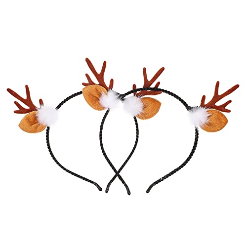CALLARON 2stücke Weihnachts- -haarreif Mit Für Festliche Kostüme Für Erwachsene Für Weihnachtsfeiern Und Fotorequisiten von CALLARON