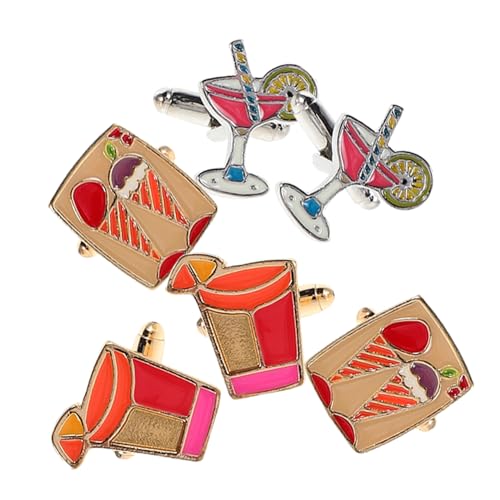 CALLARON 3 Paare Cartoon Designs für Männer und Frauen Kleine und Accessoires für Partys und Anlässe von CALLARON