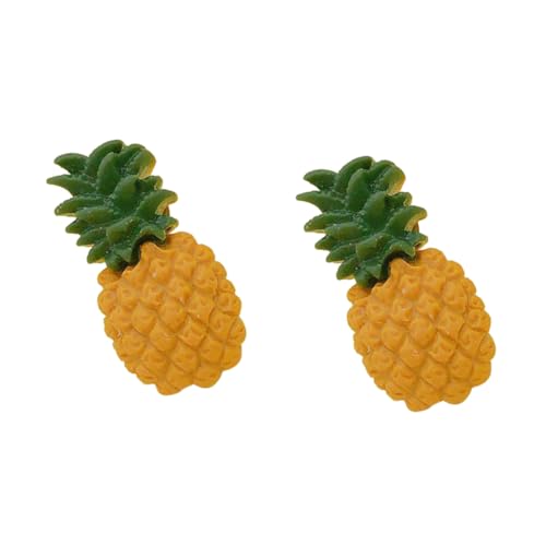 CALLARON 3 Paare Frucht Ohrringe Form von Ananas Adorable Ohrstecker und Dangly Schmuck für Frauen für Partys und Alltag Orange CALLARON 3 Paare Frucht Ohrringe Form von Ananas Adorable Ohrstecker und Dangly Schmuck für Frauen für Partys und Alltag Orange von CALLARON