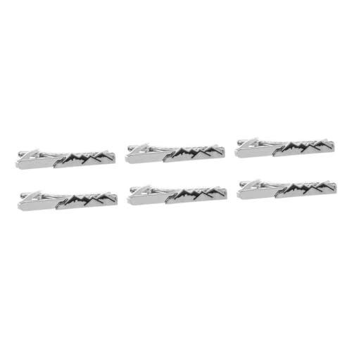 CALLARON 3 Sätze 3 Sets Hemd Krawattenklammer Während Der Ehe Krawattenklammern Krawatten Für Männer Berg Krawattenklammer Krawattennadel Designs Metall Krawattenstange Für 2 Stück * 3 von CALLARON