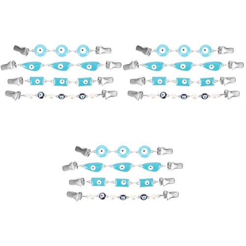 CALLARON 3 Sätze Kleiderclip Beutel Stecker Brotdose Mit Deckel Cracker Kettenspanner Draht Cardigan Clip Geburtstagsgeschenk Hemd-cinch-clip Dekorative Cardigan-clips Metall 4 Stück * 3 von CALLARON