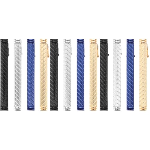 CALLARON 3 Sätze Krawattenklammern Goldene Krawatte Hemdclips Für Männer Krawattennadel Kragen Zubehör Binden Kabelbinder Clip-krawatte Manschette Krawattenhalter Stifte Kupfer 4 Stück * 3 von CALLARON