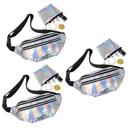 CALLARON 3sätze Damen-gürteltasche Für Outdoor-Sport Reisen Und Festivals Mit Verstellbarem Schultergurt Wasserdichtes Reißfest Für Karten Und Münzen Schickes Design von CALLARON