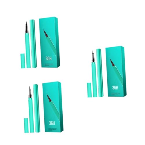 CALLARON 3 Stck Wasserfester Eyeliner Stift mit Ultrafeiner Spitze Schnell Trocknend Präzises Auftragen Wischfest Langanhaltend für Verschiedene Make Up Stile und Attraktive Augenakzente von CALLARON