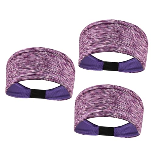 CALLARON 3 Stk Unisex-haar Stylische Stirnbänder Für Damen Elastische Stirnbänder Kopfbedeckungen Für Damen Stirnband Zum Laufen Yoga-stirnband Männer Und Frauen Schal Antitranspirant von CALLARON