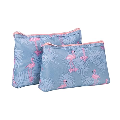 CALLARON 3stücke wasserdichte Schminktasche Für Reisen Make-up-Aufbewahrungstasche Mit Flamingo-Design Kosmetiktasche Mit Großem Stauraum Für Damen von CALLARON