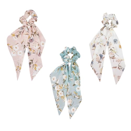 CALLARON 3stücke Haarseile Für Pferdeschwanz Haarschmuck Für Frauen Und Mädchen Lange Haarbänder Elastische Haarriemen Zum Wickeln Und Tragen Vielseitig Einsetzbar Für Verschiedene von CALLARON