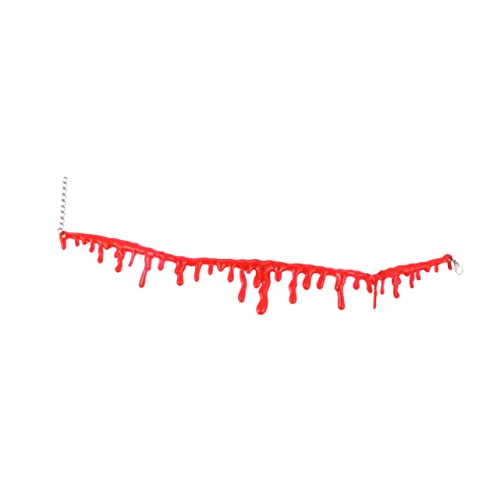CALLARON 3 Stück Kreative Halloween Halskette Simulierte Blutflecken für Kostüm Cosplay und Partys für Halloween Deko und Festliche Anlässe CALLARON 3 Stück Kreative Halloween Halskette Simulierte Blutflecken für Kostüm Cosplay und Partys für Halloween Deko und Festliche Anlässe von CALLARON