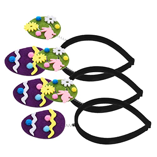 CALLARON 3 Stück Osterthema Haarreif Karton Eier Design für und Mädchen Party Accessoires für Ostern und Cosplay Veranstaltungen von CALLARON