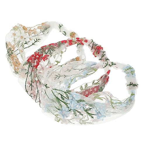 CALLARON 3 Stück Retro Stirnband für Damen Elastische Bequeme Haarschmuck Accessoires und Party Fotoshootings und Mehr von CALLARON