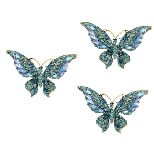 CALLARON 3 Stück Schmetterlingsbrosche für Damen Anstecknadel mit Funkelnden Strasssteinen für Kleidung Jacken und Schals Hochwertige Metallbrosche Accessoire Geschenkidee für und Anlässe CALLARON 3 Stück Schmetterlingsbrosche für Damen Anstecknadel mit Funkelnden Strasssteinen für Kleidung Jacken und Schals Hochwertige Metallbrosche Accessoire Geschenkidee für und Anlässe von CALLARON