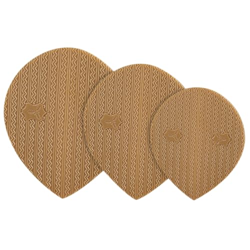 CALLARON 3 Stück Sneaker-schutzpolster Selbstklebende Sohlenprotektoren Pads Schuhpolster Reparatur Von Schuhfersen Fix Patch Einlegesohlen Männer Für Frauen Polyurethan von CALLARON
