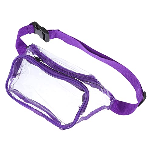 CALLARON 3 STK Transparente Bauchtasche Sporttasche Umhängetasche Für Damen Sportliche Taille Hüfttasche Durchsichtige Umhängetasche Handy Handtasche Aufbewahrungstaschen Klein Fitness PVC von CALLARON