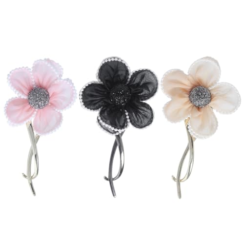 CALLARON 3stücke Haarspange Mit Blumenmuster Für Frauen Haarstyling-tools Haarschmuck Mit Blumenmuster Langlebig Und Robust Für Täglichen Gebrauch Und Feiertage von CALLARON