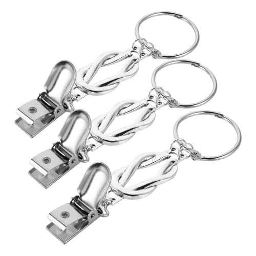 CALLARON 3 Teiliger Reise Hutclip Huthalter Für Reisen Hutclip Am Rucksack Tragbarer Kappenclip Rucksack Hutclip Tasche Hutclip Huthalter An Der Tasche Hände – Hutclip Silberne von CALLARON