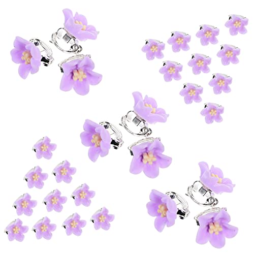 CALLARON 30 Stück Teiliges Mini Blumen Haarklammern Kleine Haarspangen für Dickes Haar Bunte Claw Clips aus Langlebigem und Geeignet für Mädchen Teenager Party Alltag und Braut Haarschmuck CALLARON 30 Stück Teiliges Mini Blumen Haarklammern Kleine Haarspangen für Dickes Haar Bunte Claw Clips aus Langlebigem und Geeignet für Mädchen Teenager Party Alltag und Braut Haarschmuck von CALLARON