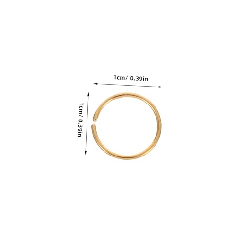 CALLARON 30 Stück Teiliges Nahtlose Nasenringe aus Hautfreundliche Langlebige Piercing Hoops für Damen und Herren Kleine Robuste Nasenpiercings Vielseitig Kombinierbarer Körperschmuck für von CALLARON