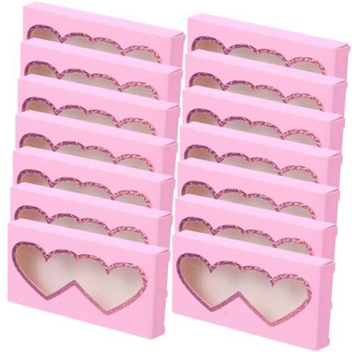 CALLARON 30stücke Aufbewahrungsbox Für Künstliche Wimpern Mit Transparentem Fenster Wimpern-organizer-halter Aus Hochwertigem Material Und Tragbar Für Reisen Und Tägliche Nutzung von CALLARON