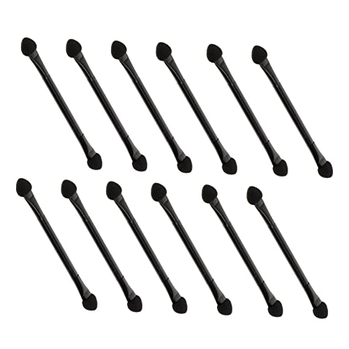 CALLARON 30stücke Praktische Packung Doppelseitige Lidschatten Applikatoren Makeup Schwamm Sticks Für Augen-make-up Eyeliner Und Augenbrauen Leicht Und Tragbar Für Profis Und von CALLARON