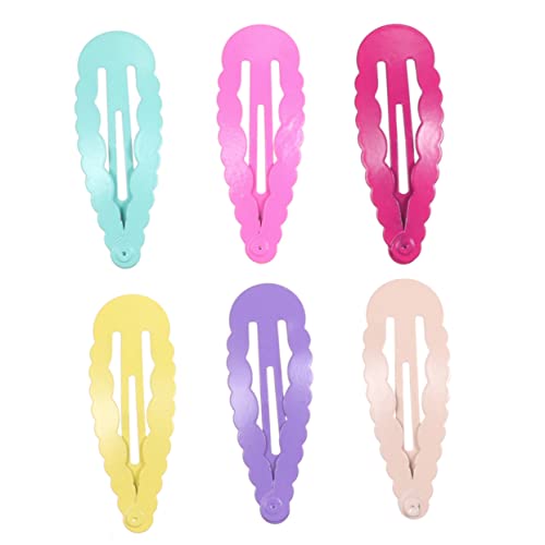 CALLARON 30stücke Einfache Haarspangen in Bonbonfarben Modische Schnappclips in Tropfenform Haarschmuck Für Junge Mädchen Und Mädchen Aus Strapazierfähigem Material Für Alltagsoutfit von CALLARON