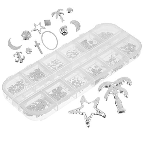 CALLARON 3Er Box Mit Epoxid Gefüllte Patches Für Frauen Nageldekor Nagelkunst Maniküre Nagelanhänger Nagelverzierungen Nagellack Glänzendes Maniküre Glitzer von CALLARON