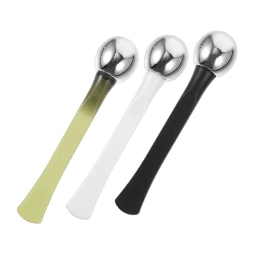 CALLARON 3Stücke Augenmassagegerät Mit Löffel Und Stift Make Up Für Augencreme Und Zur Durchblutung Und Reduzierung Von Augenringen von CALLARON