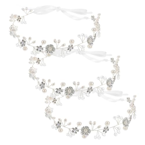CALLARON 3stücke Hochzeits-stirnbänder Mit Strass Für Bräute Und Mädchen Eleganter Haarschmuck Für Besondere Anlässe Wie Hochzeiten Bälle Und Partys Leicht Und Komfortabel von CALLARON