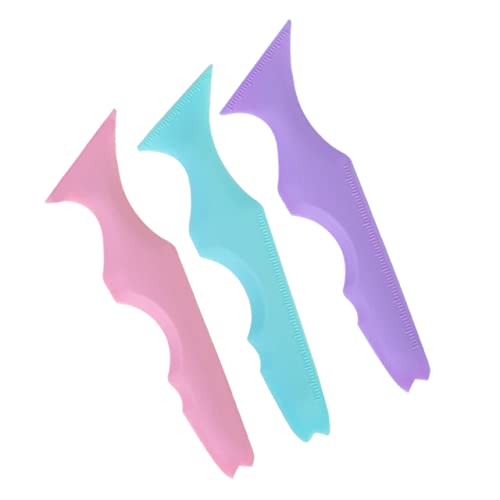 CALLARON 3stücke Augenbrauen Schablonen Multifunktionale Makeup-hilfe Für Eyeliner Lidschatten Und Lippenstift Und Langlebig Für Unterwegs Make-up Für Gelegenheit von CALLARON