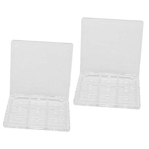 CALLARON 3Stücke Teiliges Lidschatten Organizer Kosmetikbox Für Lidschatten Und Lippenstift Leere Aufbewahrungshülle Für DIY Makeup Für Reisen Und Unterwegs von CALLARON